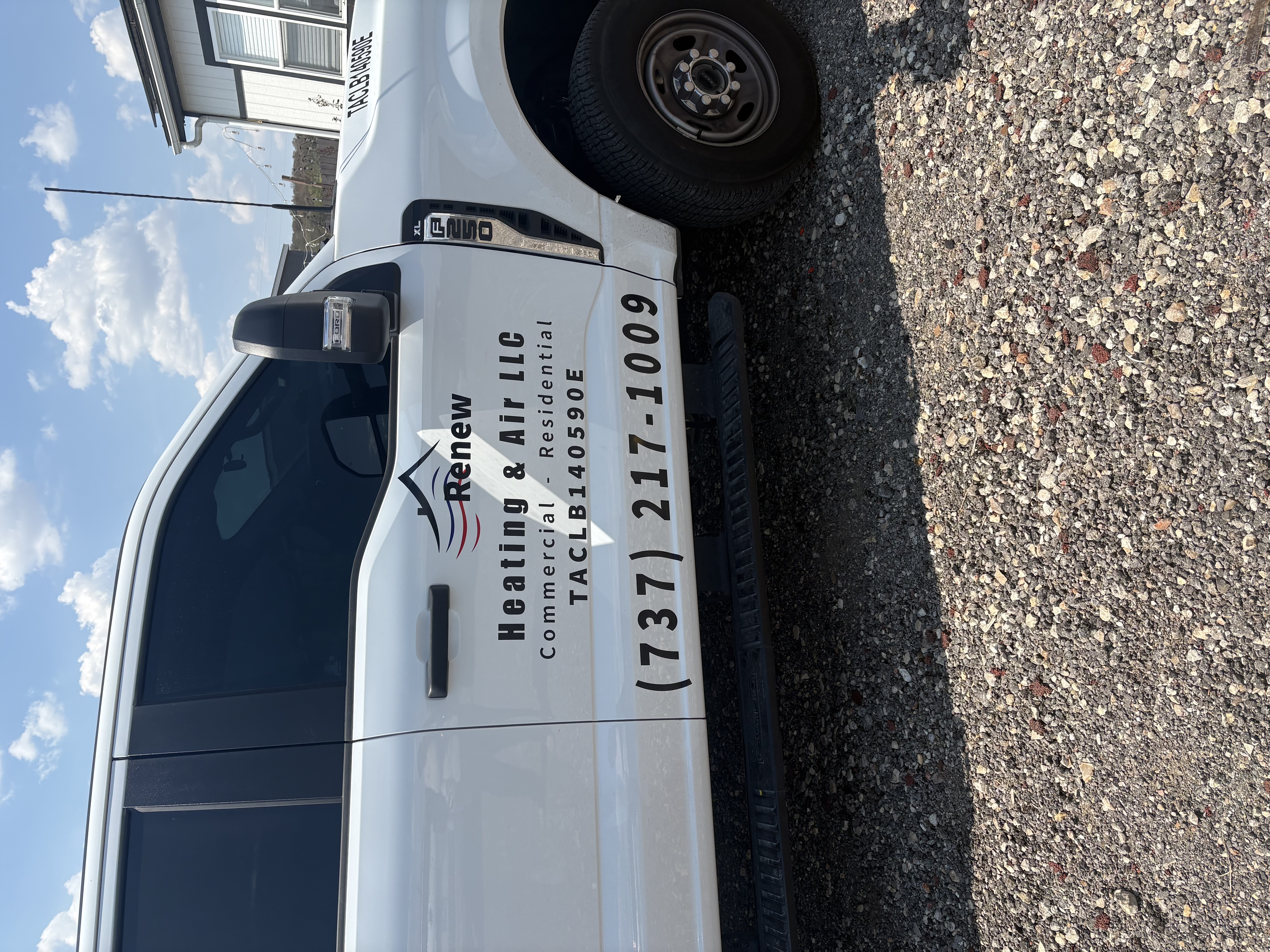Renew Heating & Air service truck